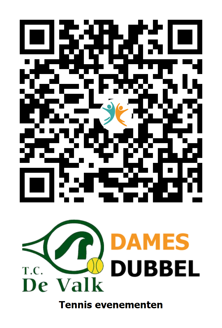 dames dubbel tennisladder